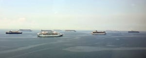  Круизные лайнеры в Манильском заливе 