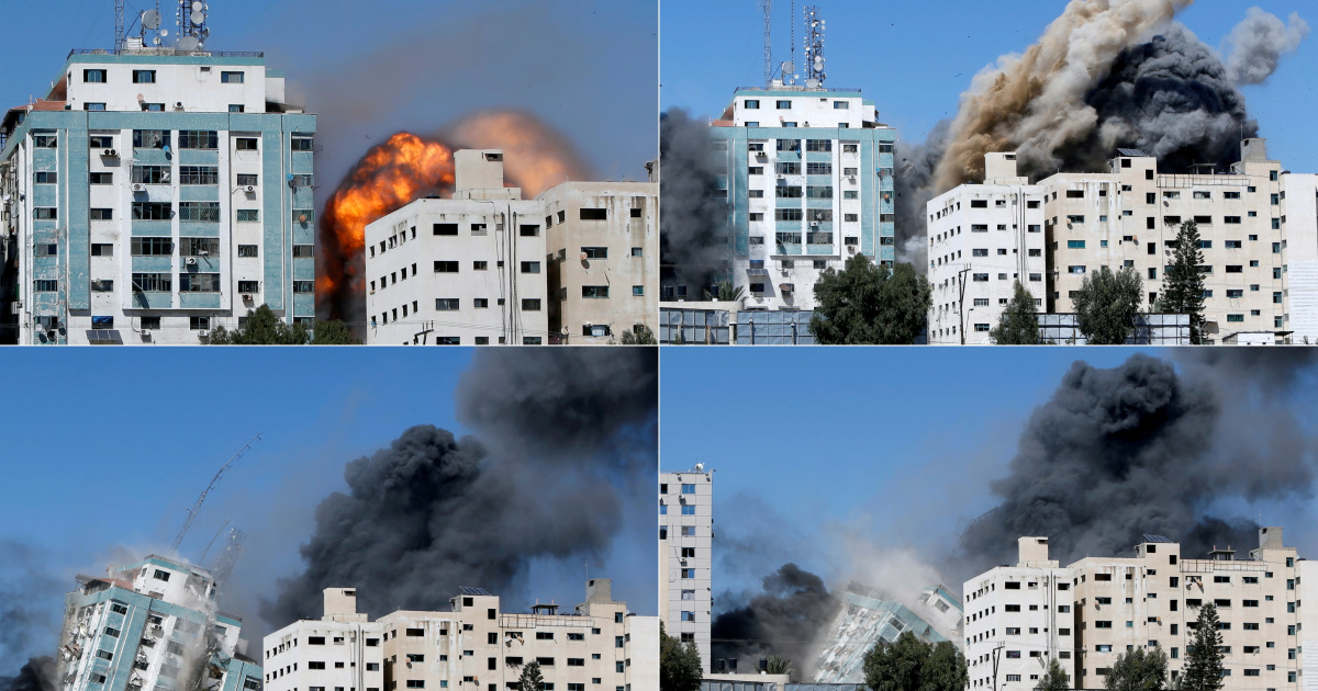 «Дайте нам 10 минут»: как Израиль бомбил телебашню в Газе