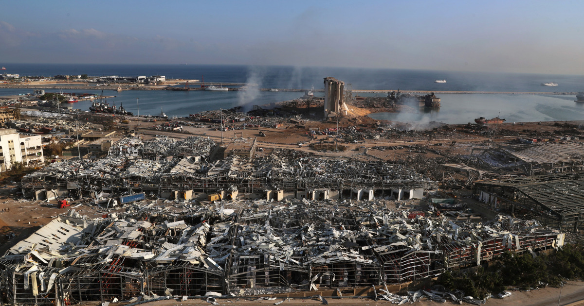 Ливан: взрыв в порту Бейрута, год спустя